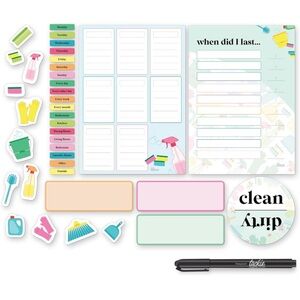 Erasable Cleaning Organizer Bundle MC Squares